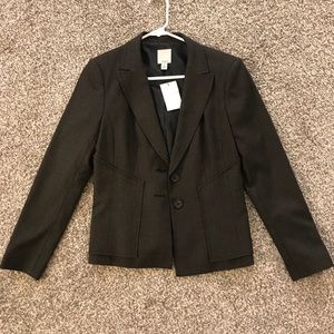 NWT Halogen Blazer and Skirt Set - Brown/Black - 4